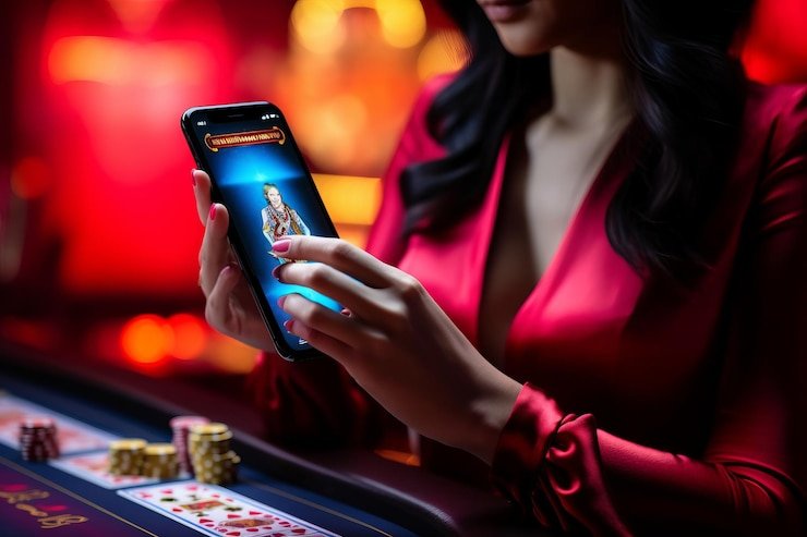 Tampilan aplikasi mega 4d di perangkat Android dengan meja live casino dan menu sportsbook